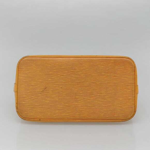 LOUIS VUITTON Epi Alma Hand Bag Yellow M52149 - Picture 9 of 12